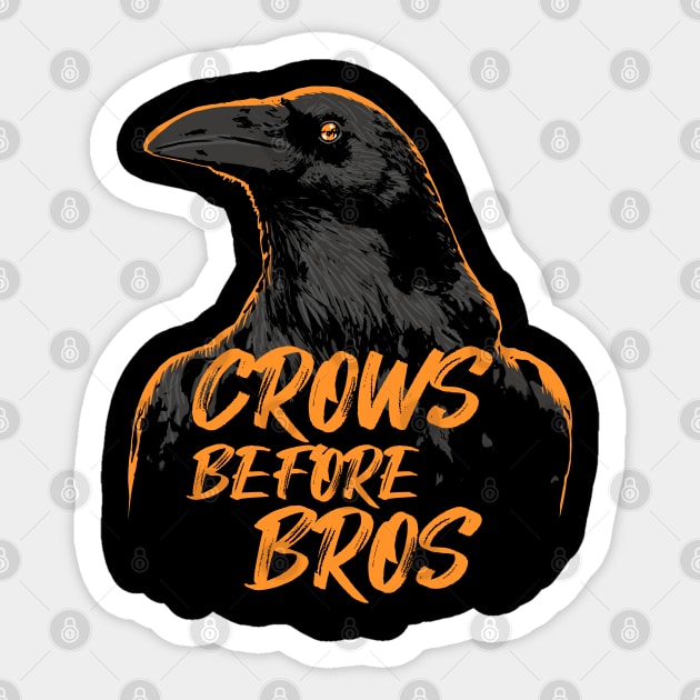 Crows Before Bros Sticker by nayakiiro